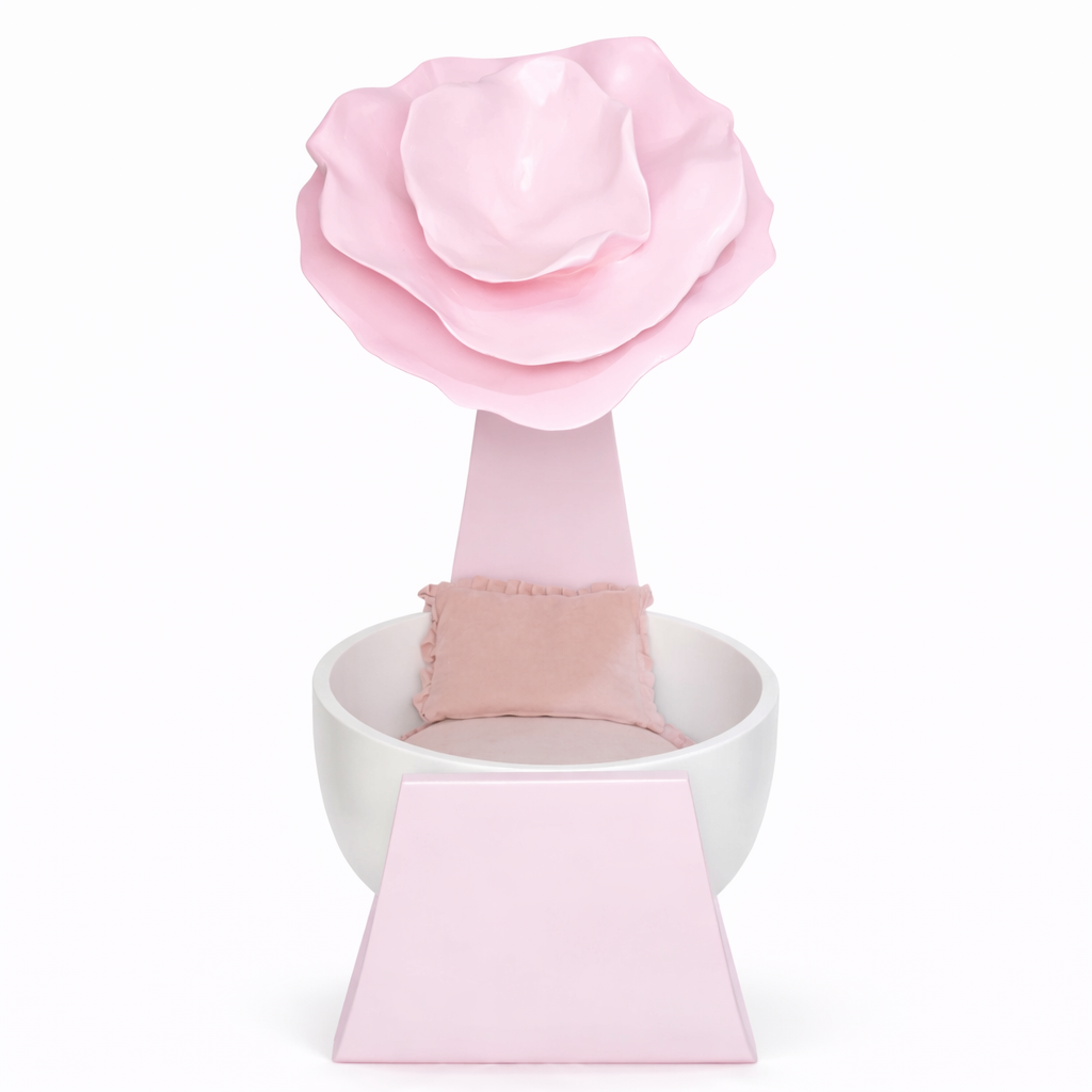 Blumenbett rosa 1