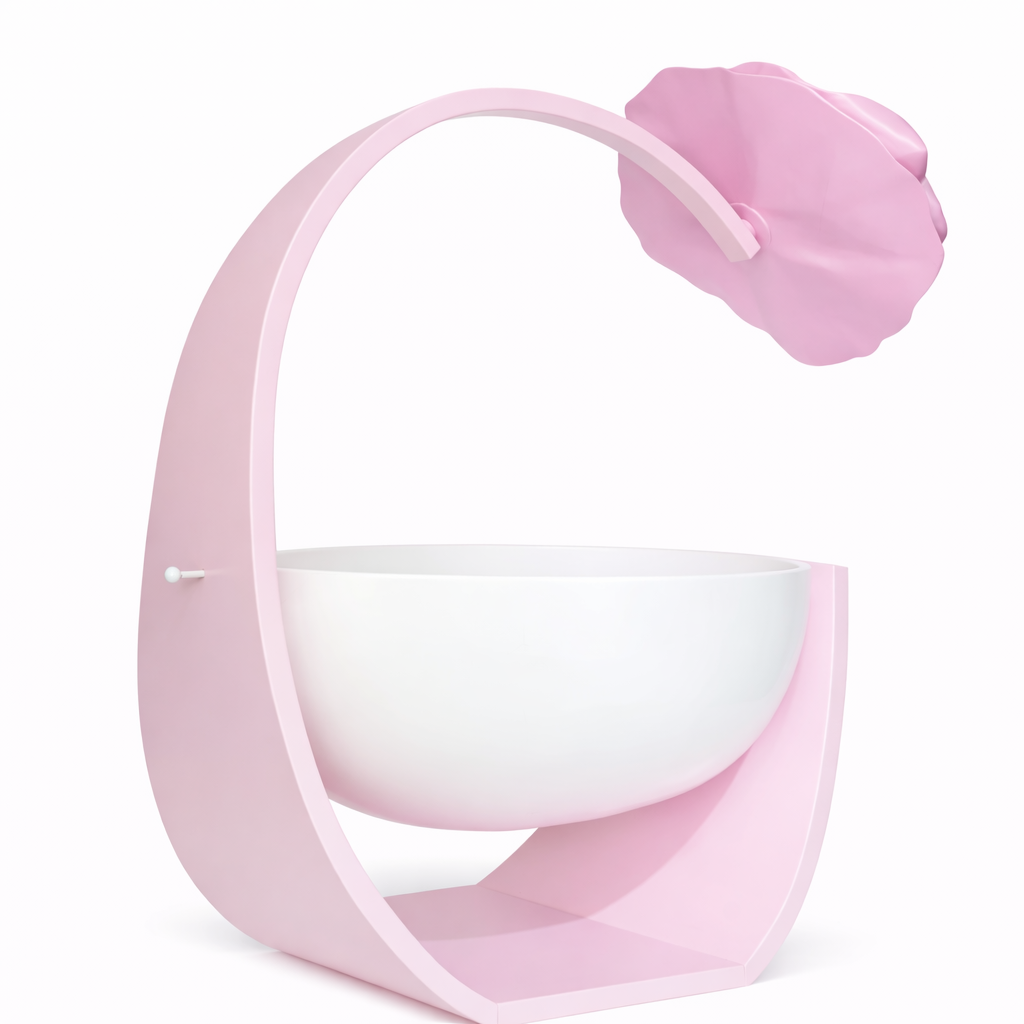 Blumenbett rosa 5
