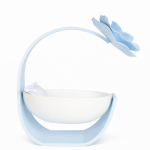 Blumenbett blau 4